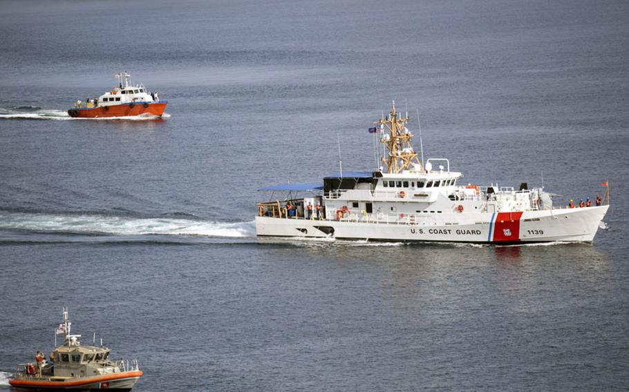 Guam Coast Guard receives first of three fast-response cutters planned